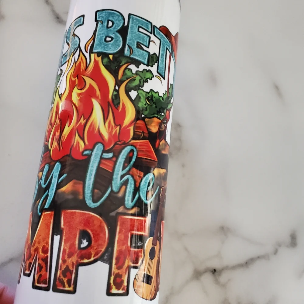 Life is Better by the Campfire 20oz Tumbler 🎉sale